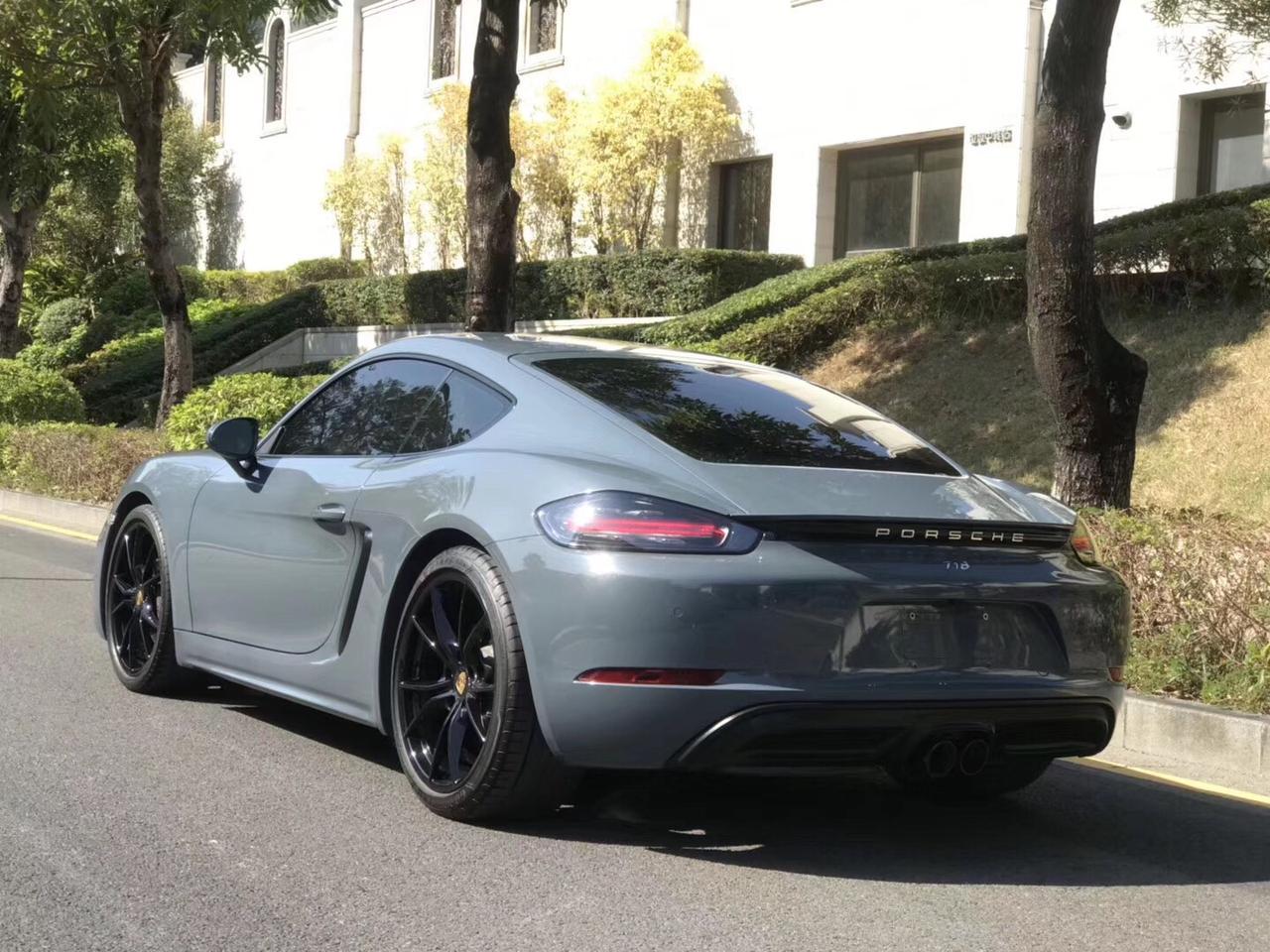 保时捷718卡曼,石墨蓝,全国少有的颜色,行驶2万多公里,帅