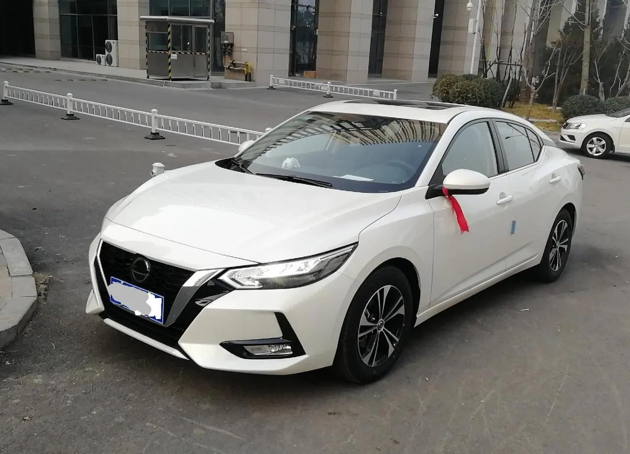 车型:2021款14代轩逸智享版白色 购车方式:分期,两年7