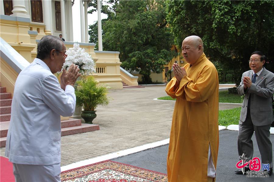 中柬友谊历久弥新 佛教文化交流源远流长