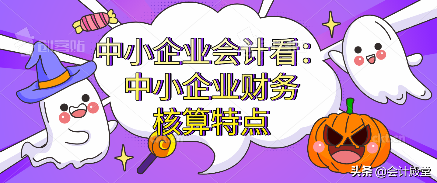中小企业会计看：中小企业财务核算特点，帮你避过雷区