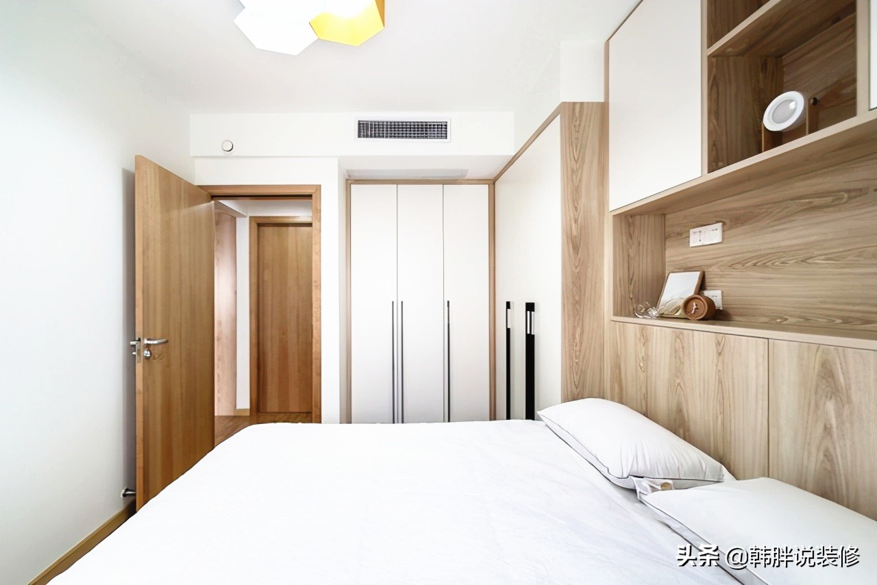 她家的110㎡新房，坚持砸掉客厅和书房的隔断墙，效果让人惊艳