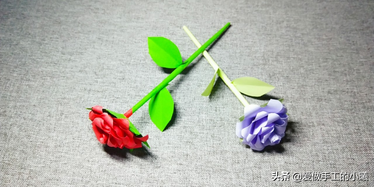 教你用简单的方法折一朵玫瑰花,非常漂亮哦,一起来看看