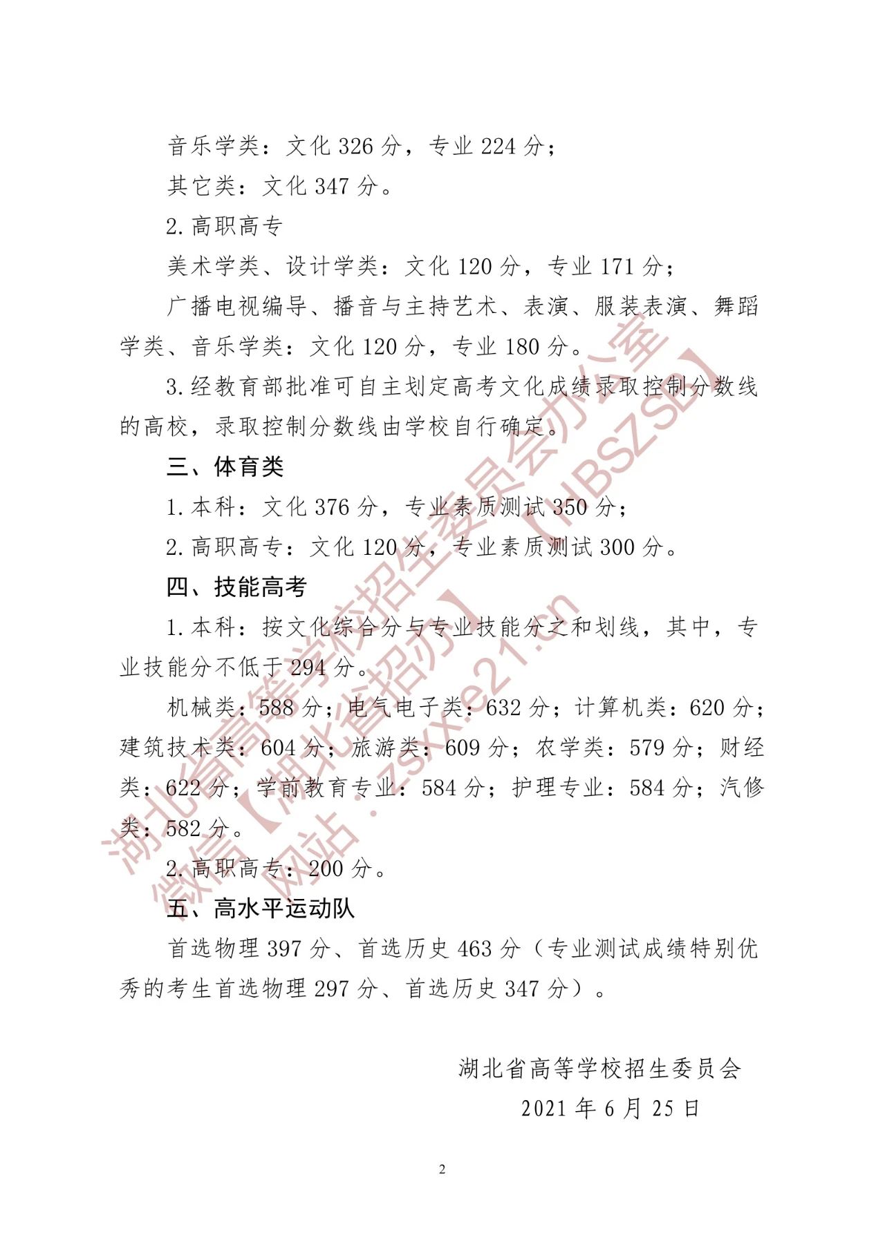 放榜了！刚刚，2021湖北省高考分数线重磅发布