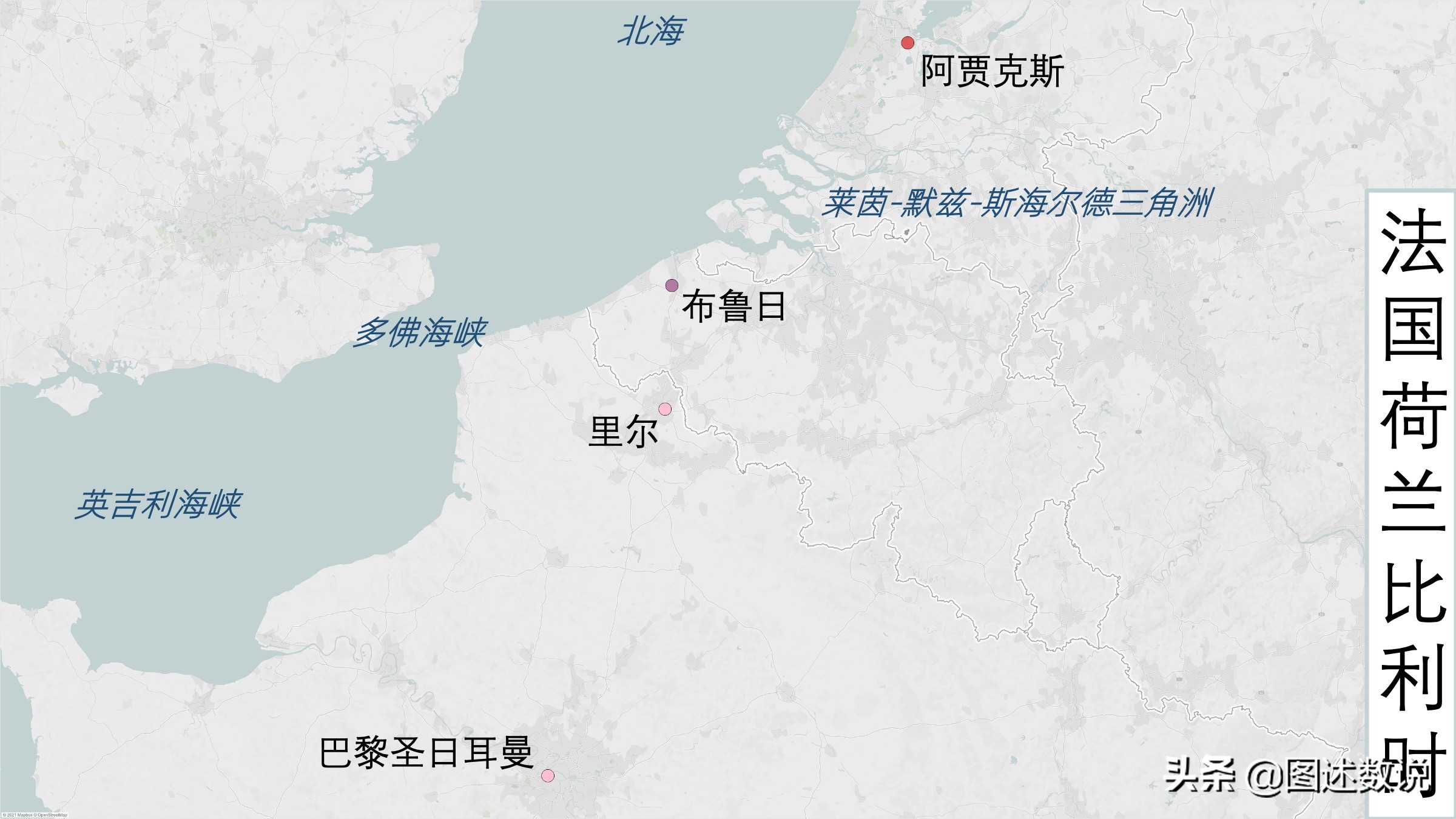 英超围城在哪里(21-22赛季欧冠32队地理分布-3 西欧篇(曼联、大巴黎和阿贾克斯等))