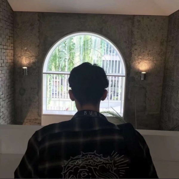 个性双影韩国头像男生大全图片