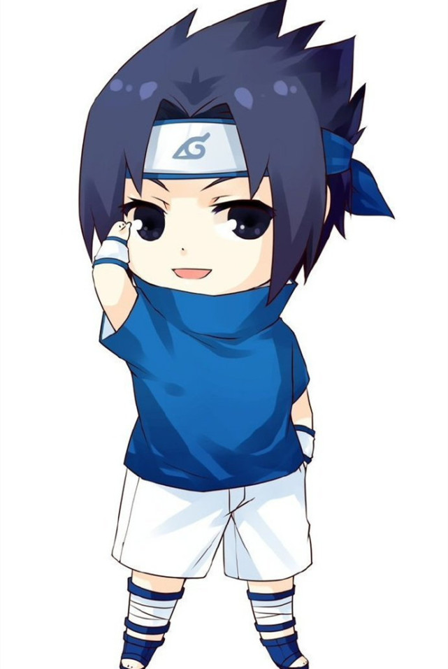 他们是彼此最好的朋友,q版鸣人和佐助,直接可以拿来当头像