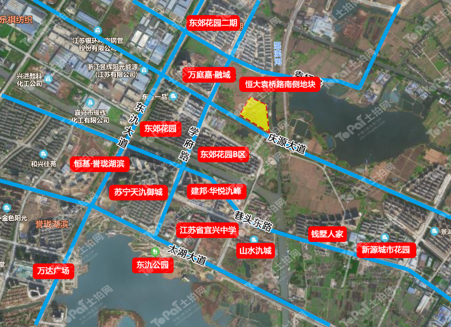 宜兴新庄王婆中超地块叫什么名字(宜兴丨弘阳6.39亿元竞得开发区地块 王婆河以东片区再推宅地)