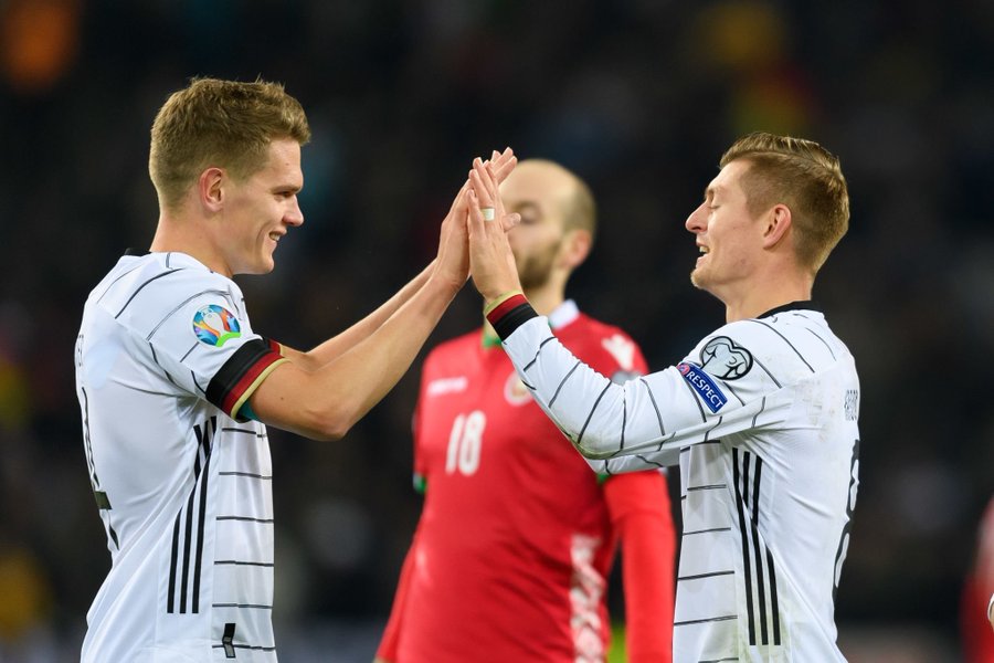 2020欧洲杯德国(晋级了！德国正式打进欧洲杯决赛圈，且有望小组第一出线)