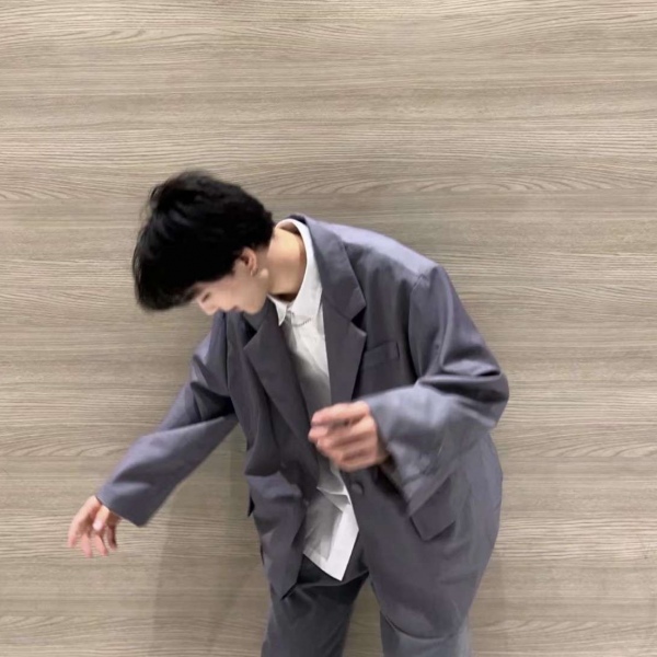 个性双影韩国头像男生大全图片
