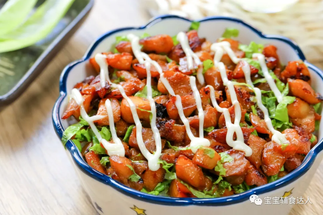 宝宝版烤肉拌饭