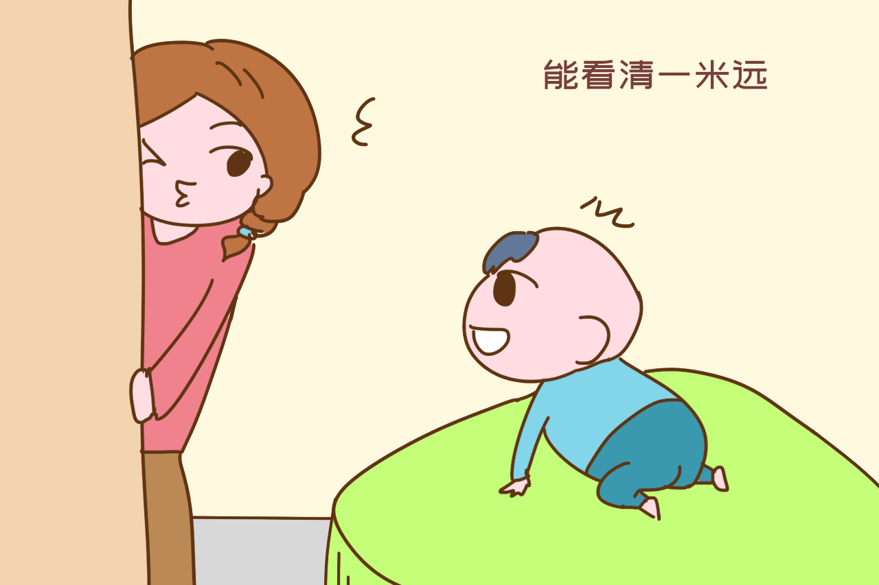 一月婴儿能看多远(几个月大的宝宝能看多远 乐宝宝贝