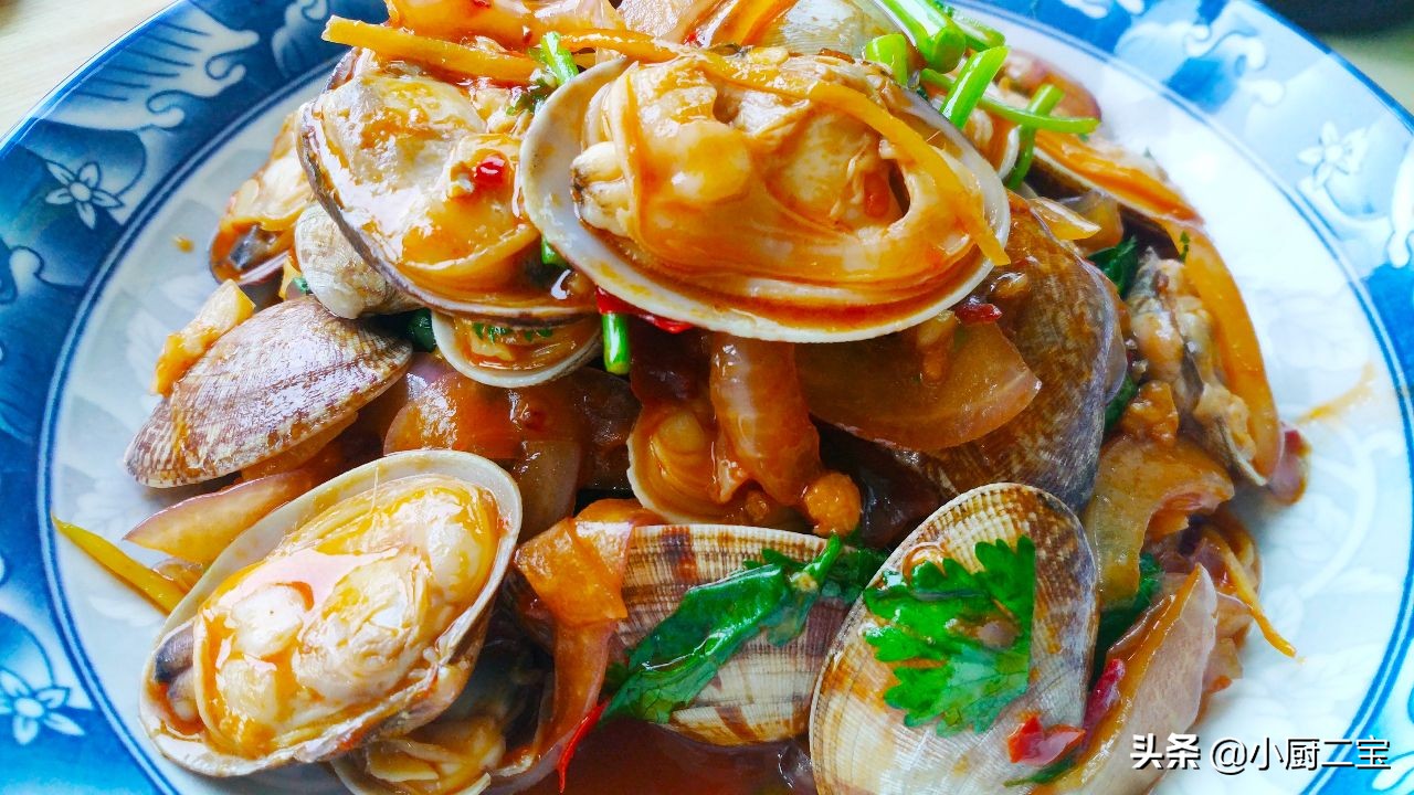 花蚬子的家常做法花蚬子这样做吃着不牙碜辣爽鲜香