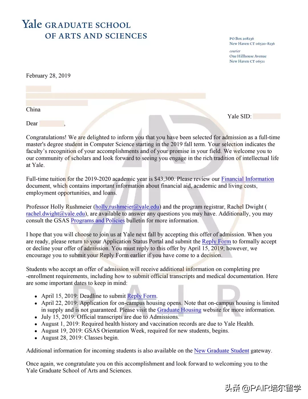 丰收季 | 春天来了，老朋友耶鲁也如期而至