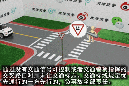 27種常見全責交通事故的動畫圖解！(認定情形+法律依據）