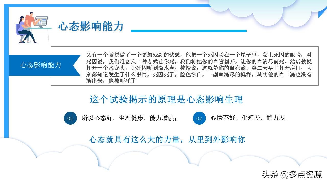 《如何塑造阳光心态培训》PPT培训课件分享