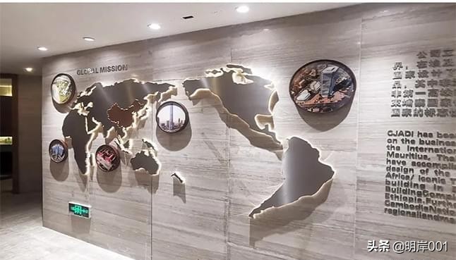 明岸：文化墙是一种品牌形象，一种宣传理念