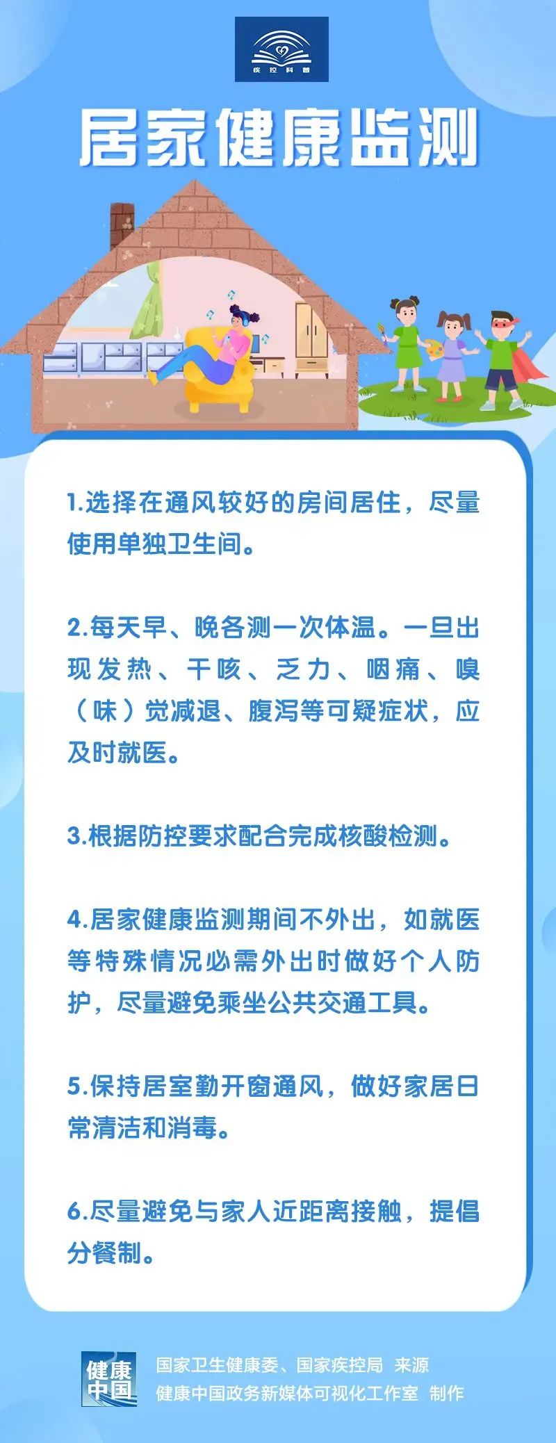 居家隔离医学观察和居家健康监测该怎么做？这些要点请注意