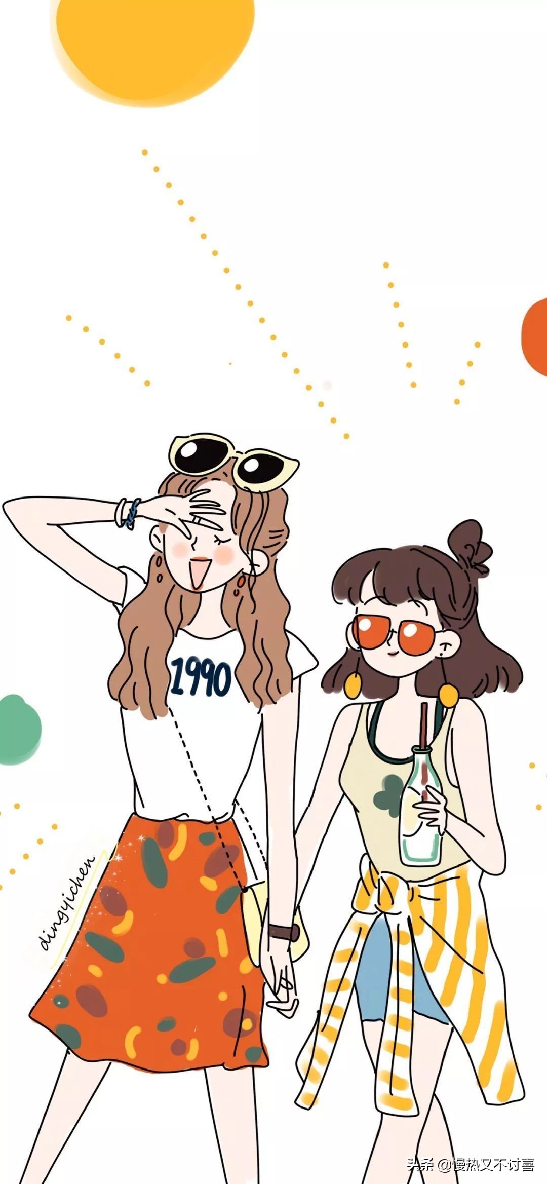 超治愈人心的友谊文案｜姐妹是树 只有姐妹靠得住