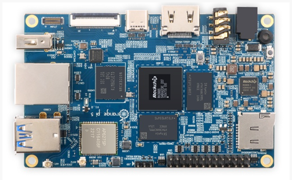 香橙派5单板机发布，搭载超强RK3588s处理器