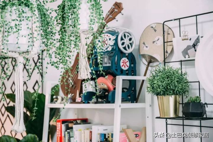 37㎡超小户型，住下“一家五口”再带一个小花园