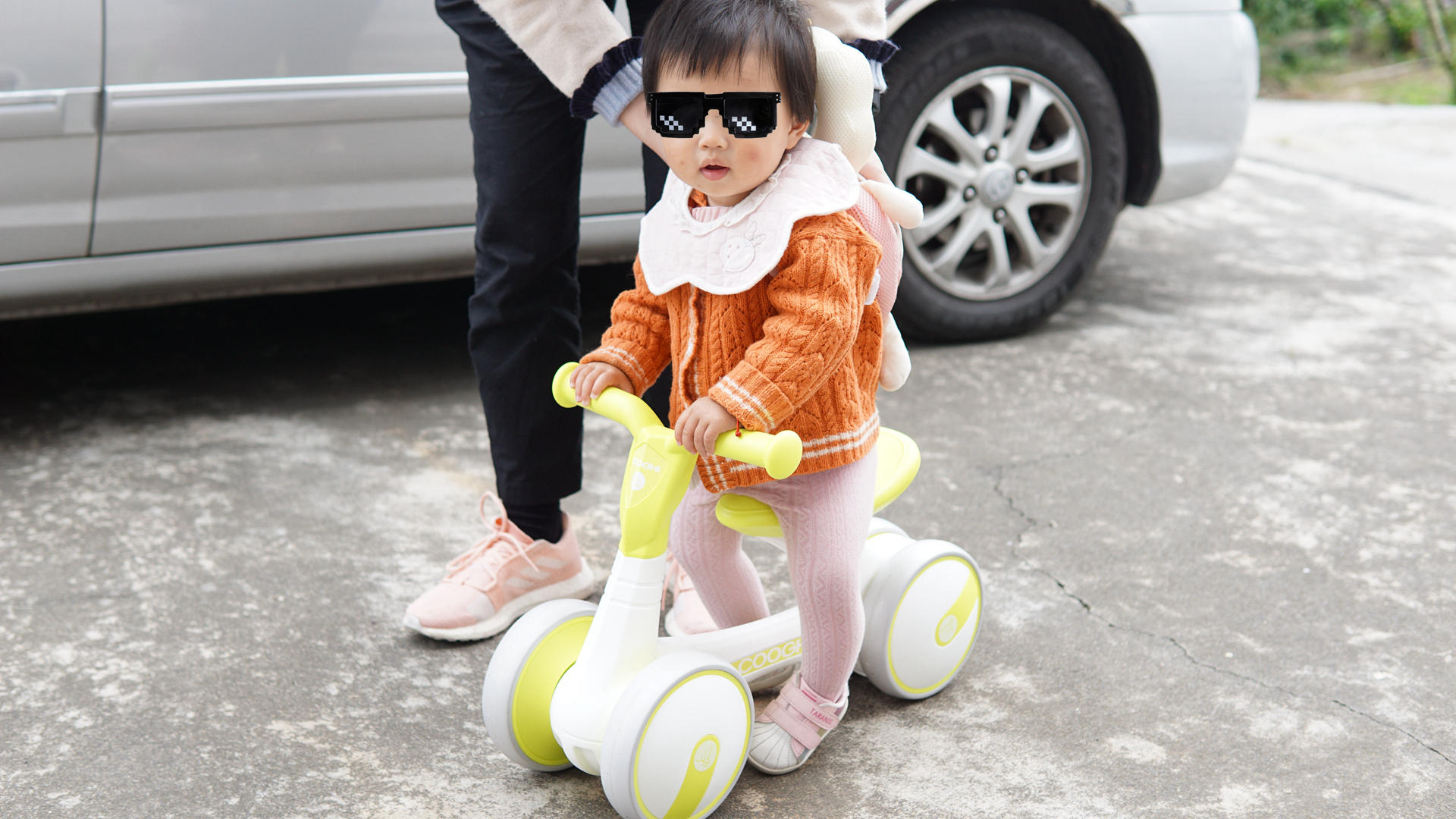 酷骑儿童滑步车测评：宝宝的第一辆学步车