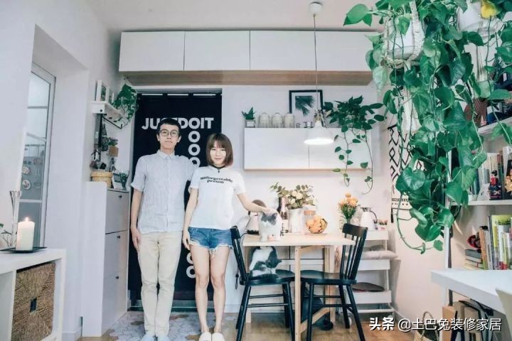 37㎡超小户型，住下“一家五口”再带一个小花园