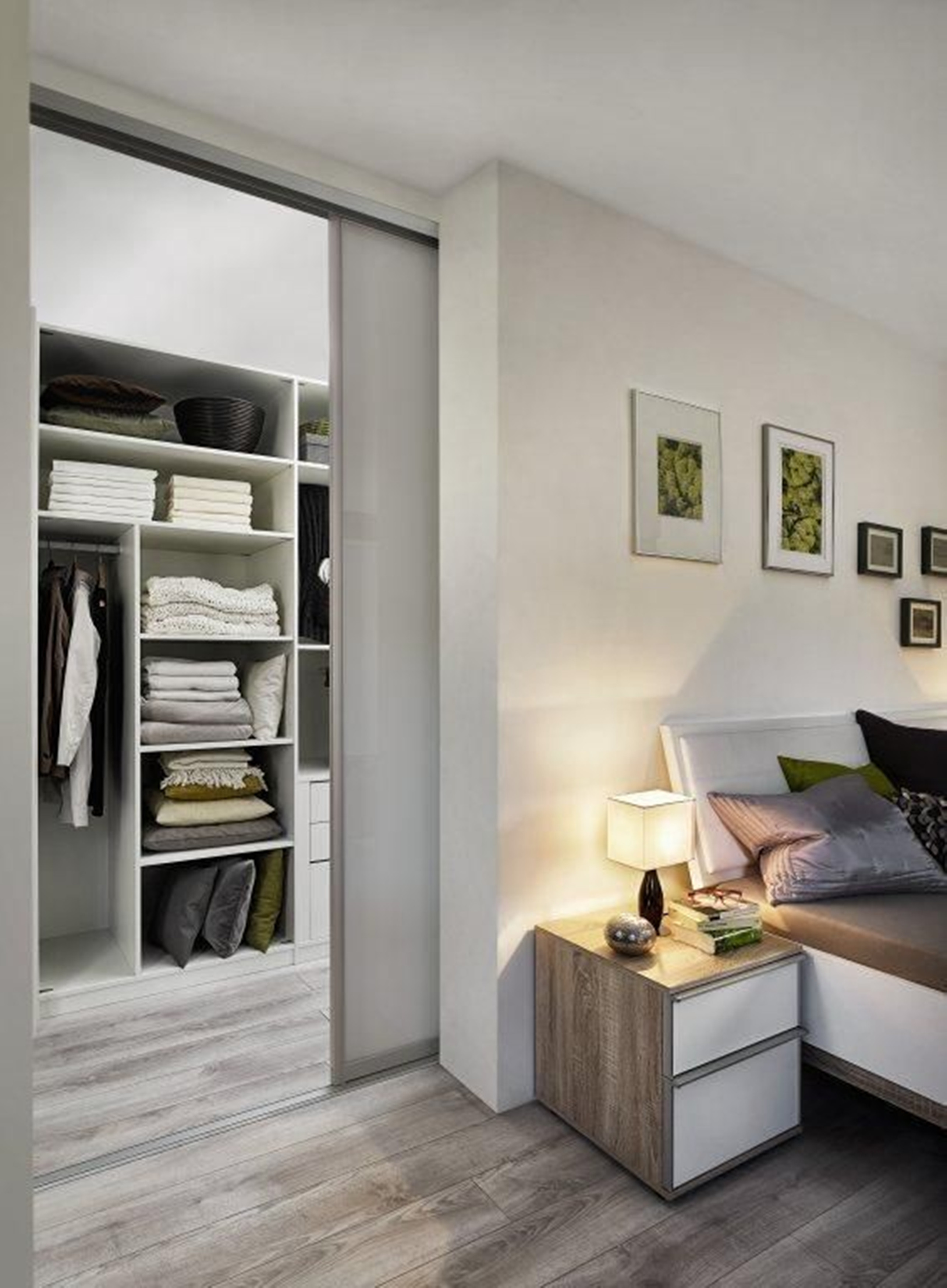 卧室衣帽间不知道咋装?给你们整理份攻略,各种布局都考虑全了
